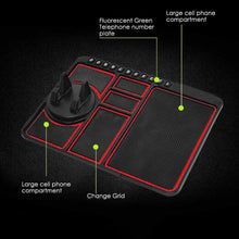Car Dashboard Mat & Mobile Phone Holder Mount