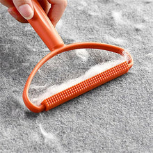 2-in-1 Portable Lint Remover – Long-Handle Brush & Sticky Roller for Clothes, Furniture & Carpets (1 Pc)