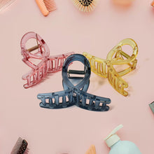 Plastic Hair Clamp Grip, Simple Matte Hair Barrette Clamp (1 Pc)