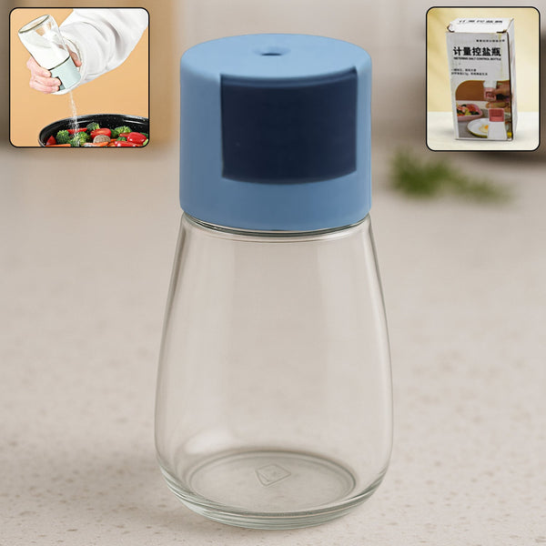 Glass Salt Dispenser for Cooking with 0.5g Precision (1 Pc)
