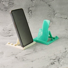 Adjustable Foldable Plastic Mobile Phone Stand Holder (2 Pc)