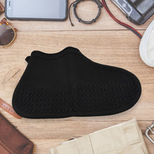 Non-Slip Silicone Rain Reusable Anti skid Waterproof Fordable Boot Shoe Cover (Small Size / 1 Pair / Mix Color)