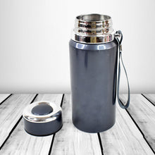 Stainless Steel Water Bottles Approx 600ML (Mix Design & Color / 1 Pc)