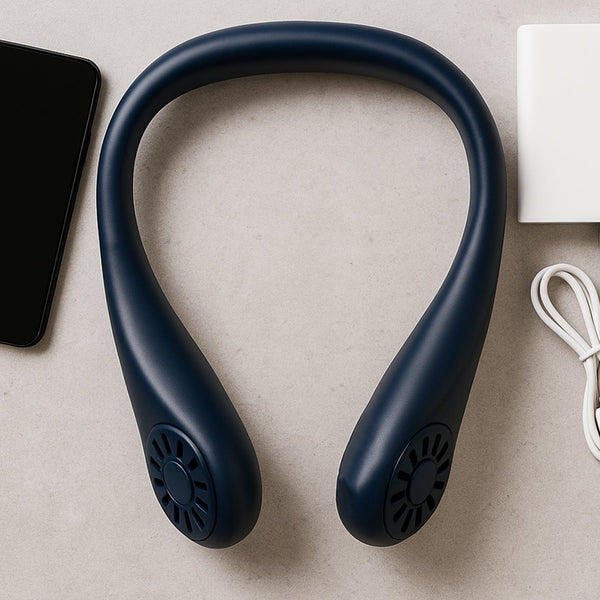 Neck Fans Portable Rechargeable Prime, Bladeless Personal Fans for Your Neck Face