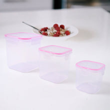Kitchen Storage Container Set Of 3 Pcs (1500, 1000, 500 ML)